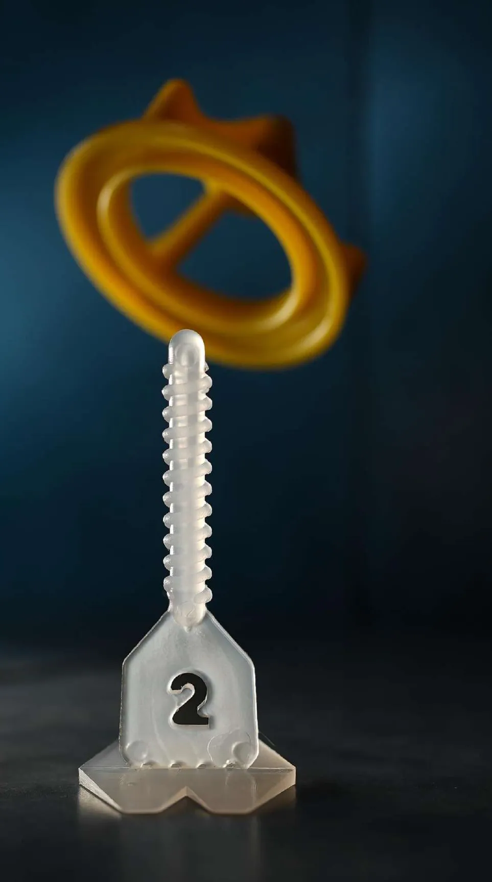 Spin clip ILM-SC-2.0 voor 2 mm voegbreedte met cap