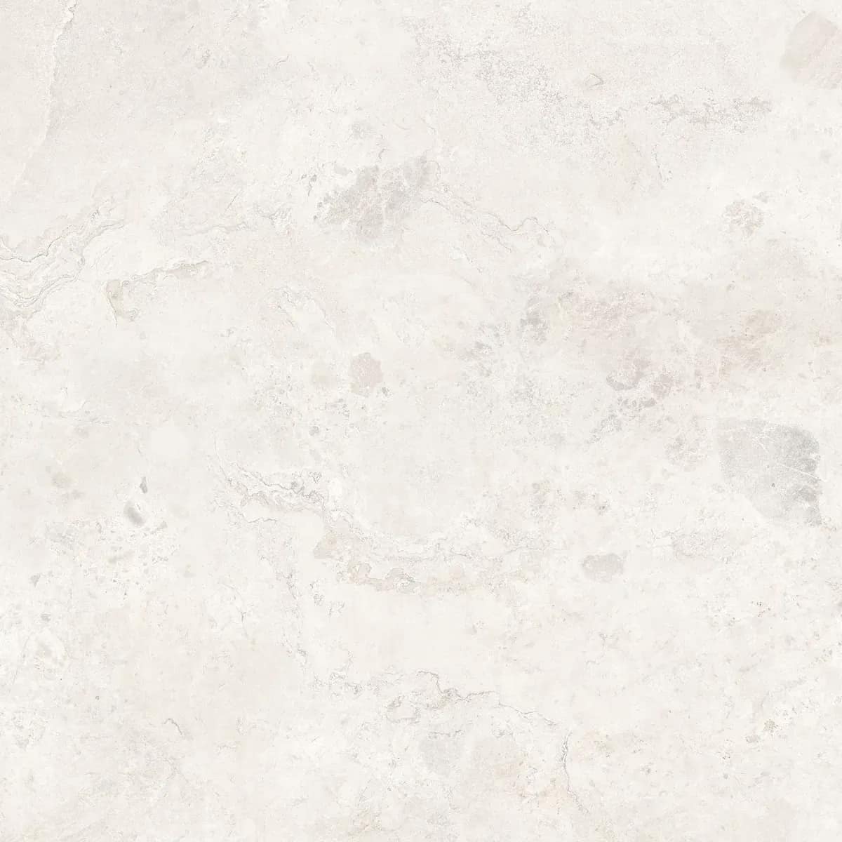 Stratos Breccia White, white natural stone look ceramic tile with matte finish
